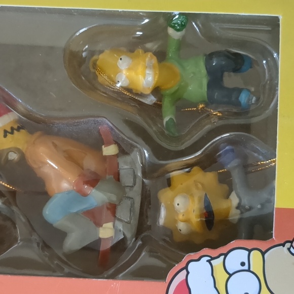 The Simpsons Holiday Mini Ornament Set by - Picture 2 of 7